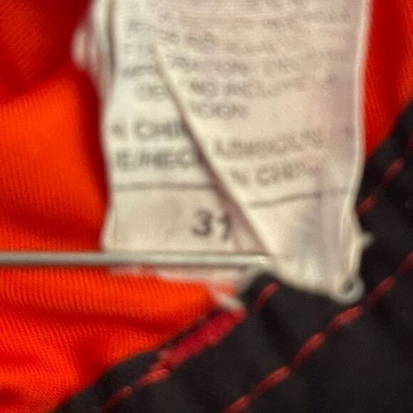 Hurley Mens Phantom One & Only Boardshorts Durable Water Bright Crimson Size 31 - Picture 4 of 8